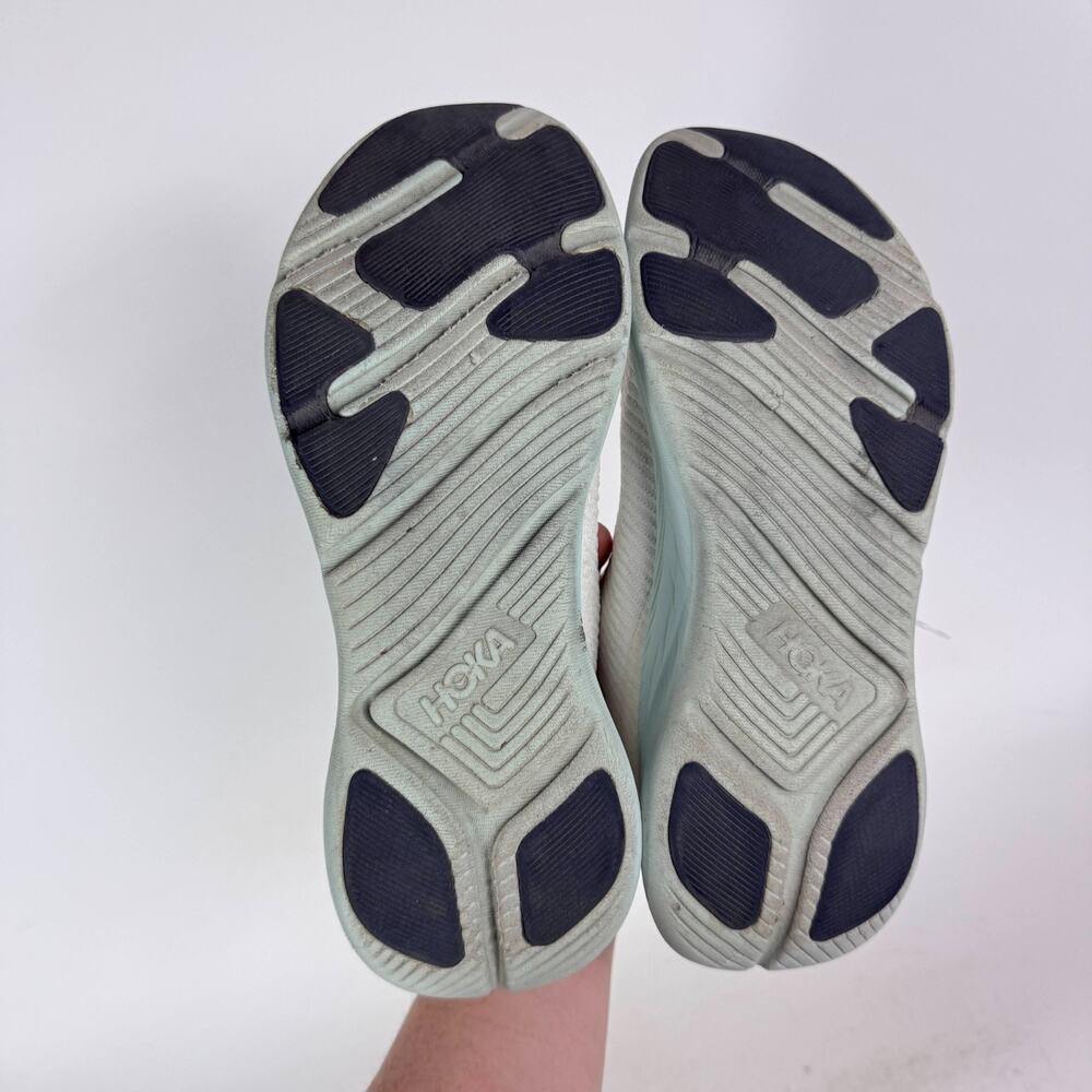 Hoka One One Solimar Running Shoes Women's 9.5 Blanc De Blanc Athletic Sneakers - Picture 8 of 10